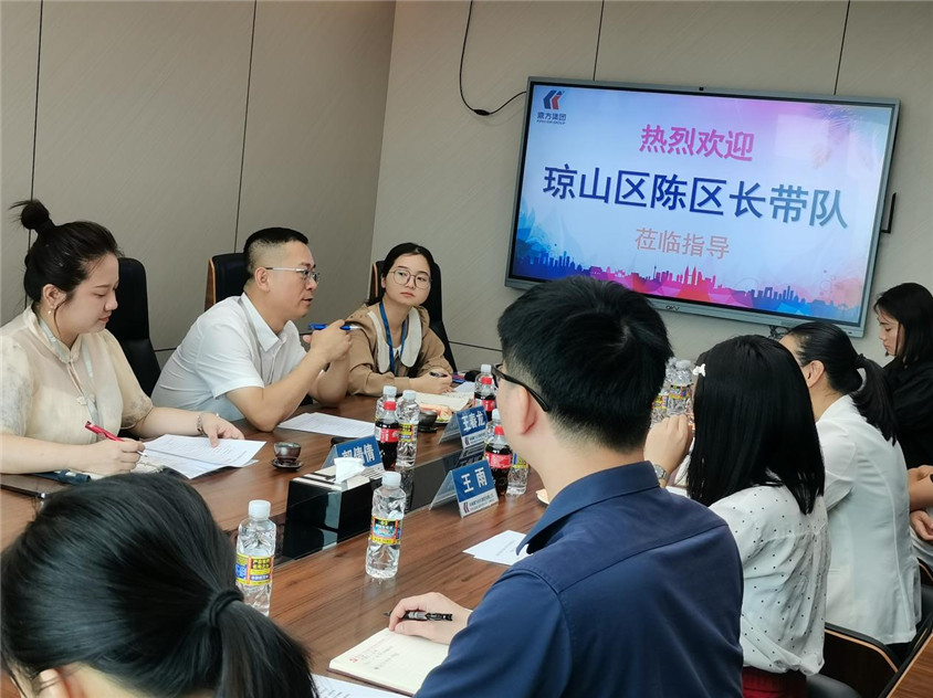 区向导莅临指导，，，，，，，相助助力自贸港